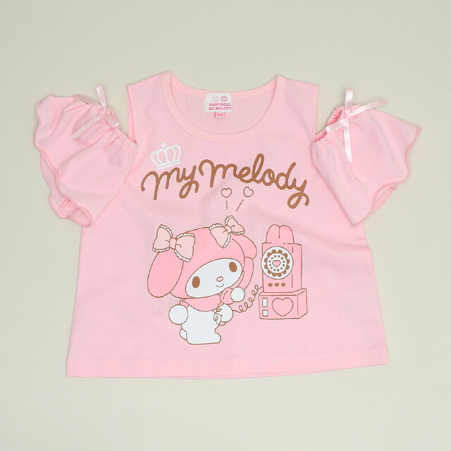 🆕【⭐訂購⭐】🌀 🇯🇵 日本直送 #Sanrio 露肩緞帶短袖T恤［4款選］🌀[ELCA-0007][260309]