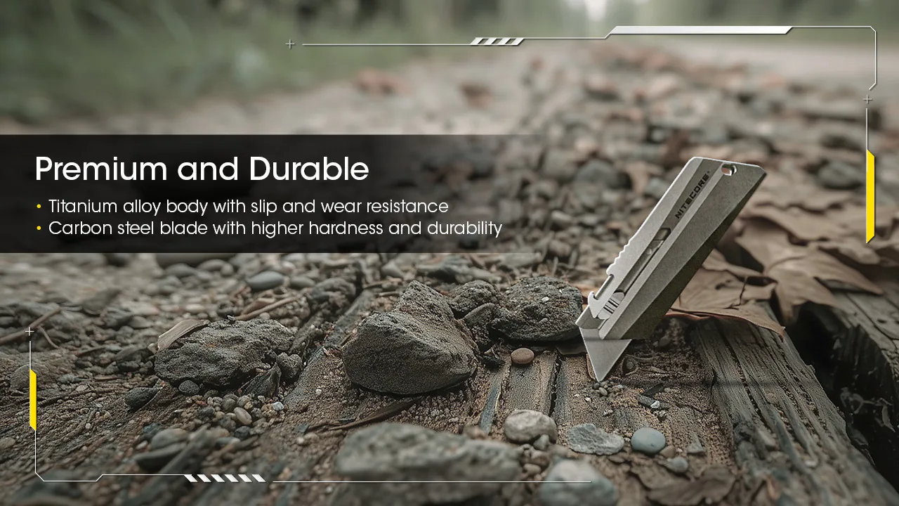 Nitecore NTK09 鈦合金刀