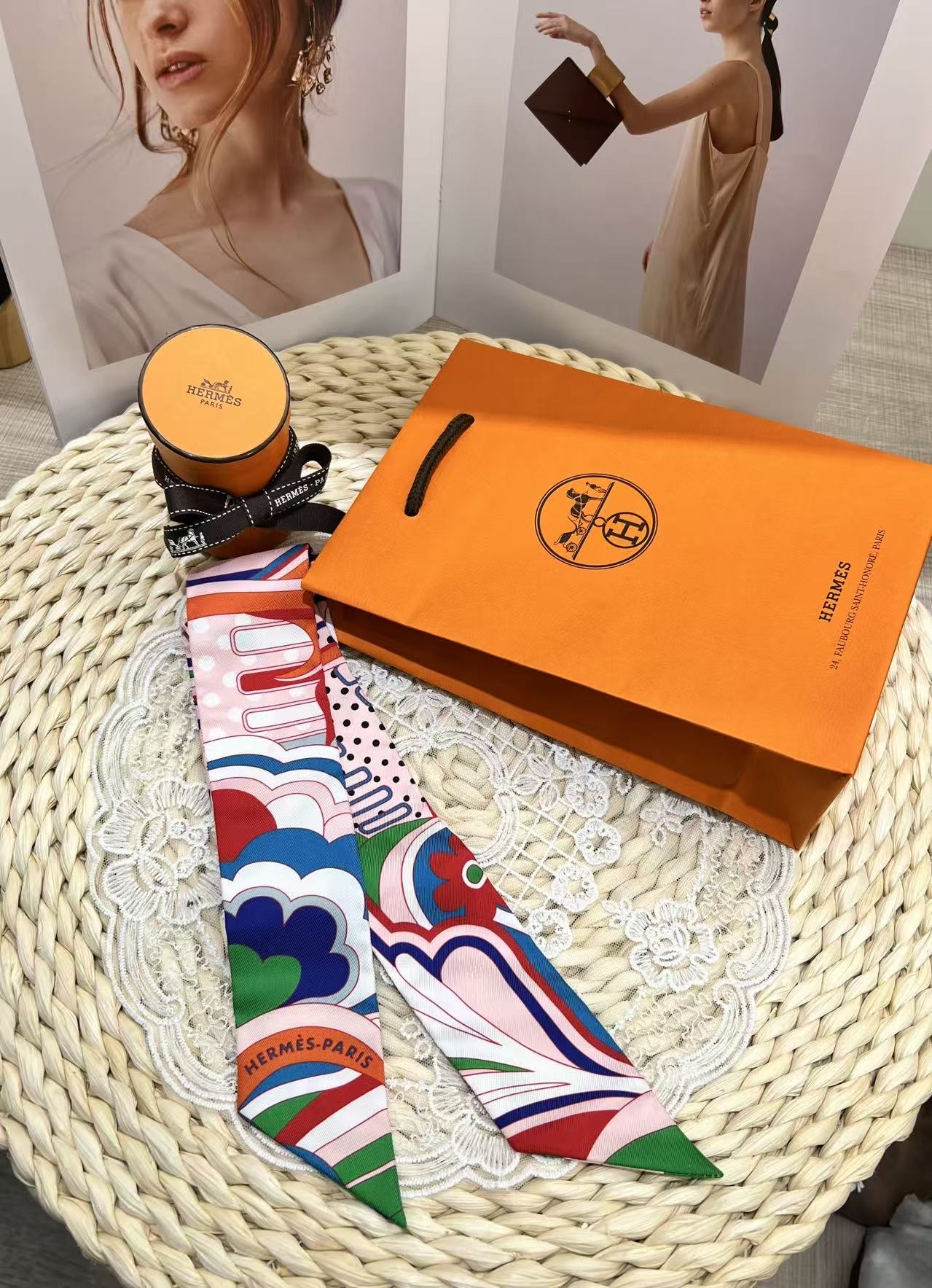 Hermès Faubourg Rainbow Twilly（閒置未使用）