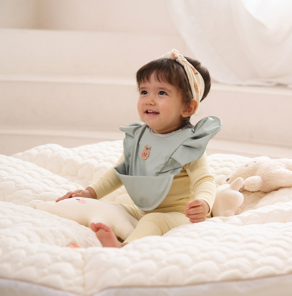 Dottodot 防水防污輔食圍嘴(bear)