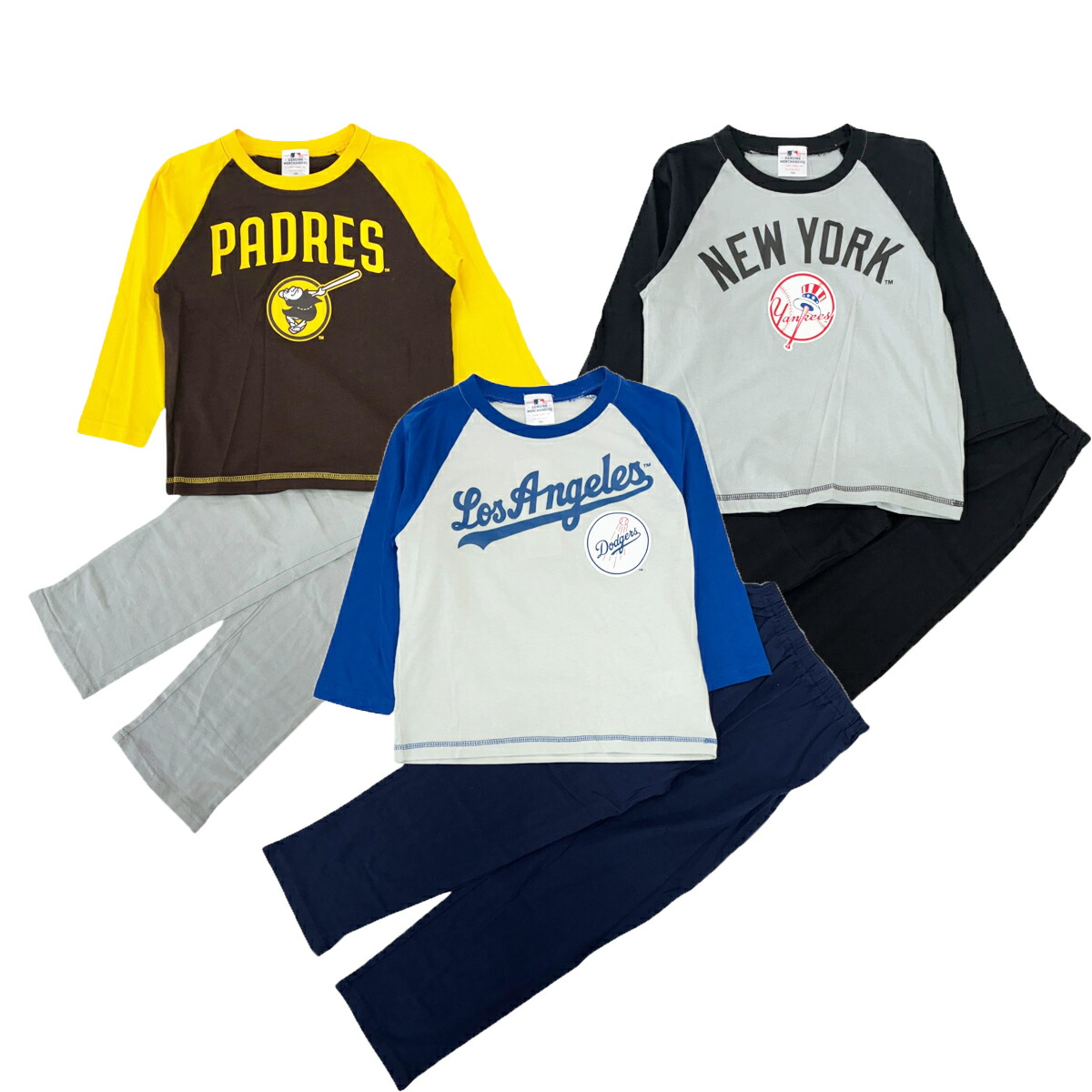 🆕【⭐訂購⭐】  日本直送🌀#MLB 長袖家居服［3款選］🌀[ELCA-0224][260415]