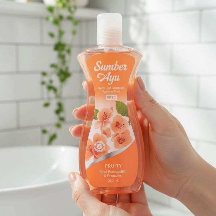 Sumber Ayu Pembersih Kewanitaan Daun Sirih 90ml/200ml - Fruity