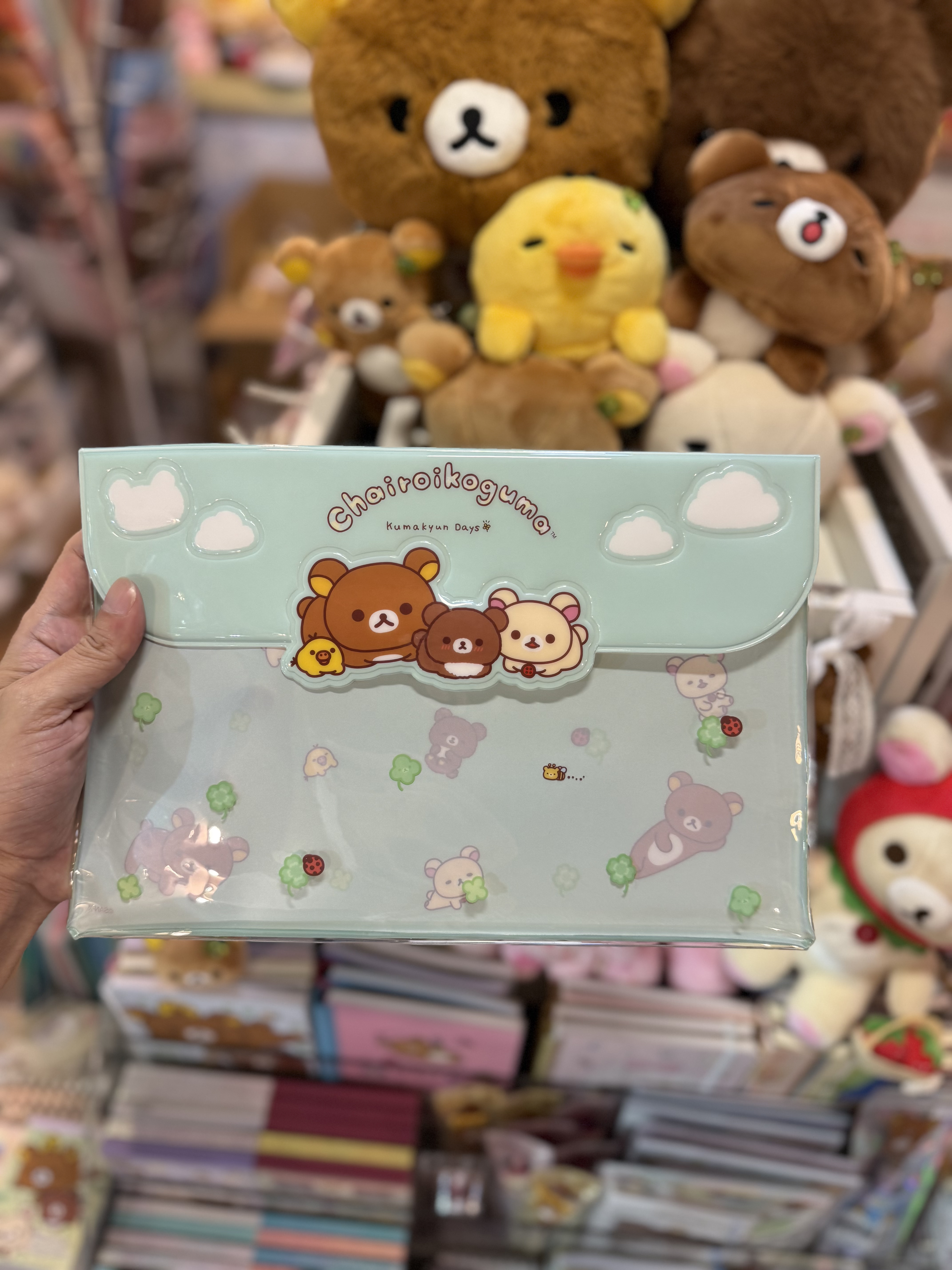 《現貨》全新rilakkuma B6 文件收納袋