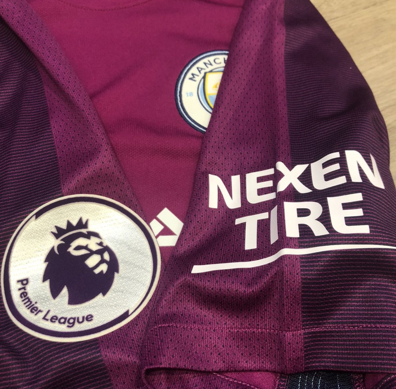 Manchester City 17/18 away shirt #10 Kun Aguero