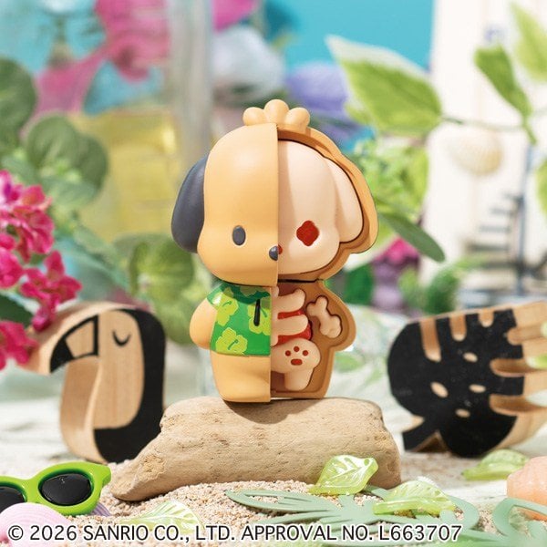 (行版) MegaHouse 解體拼圖 幻想系列 三麗鷗 熱情夏日 Kaitai Puzzle Fantasy Sanrio Characters Tropical Cherry Mix (原盒4盒) (1套4款) 
