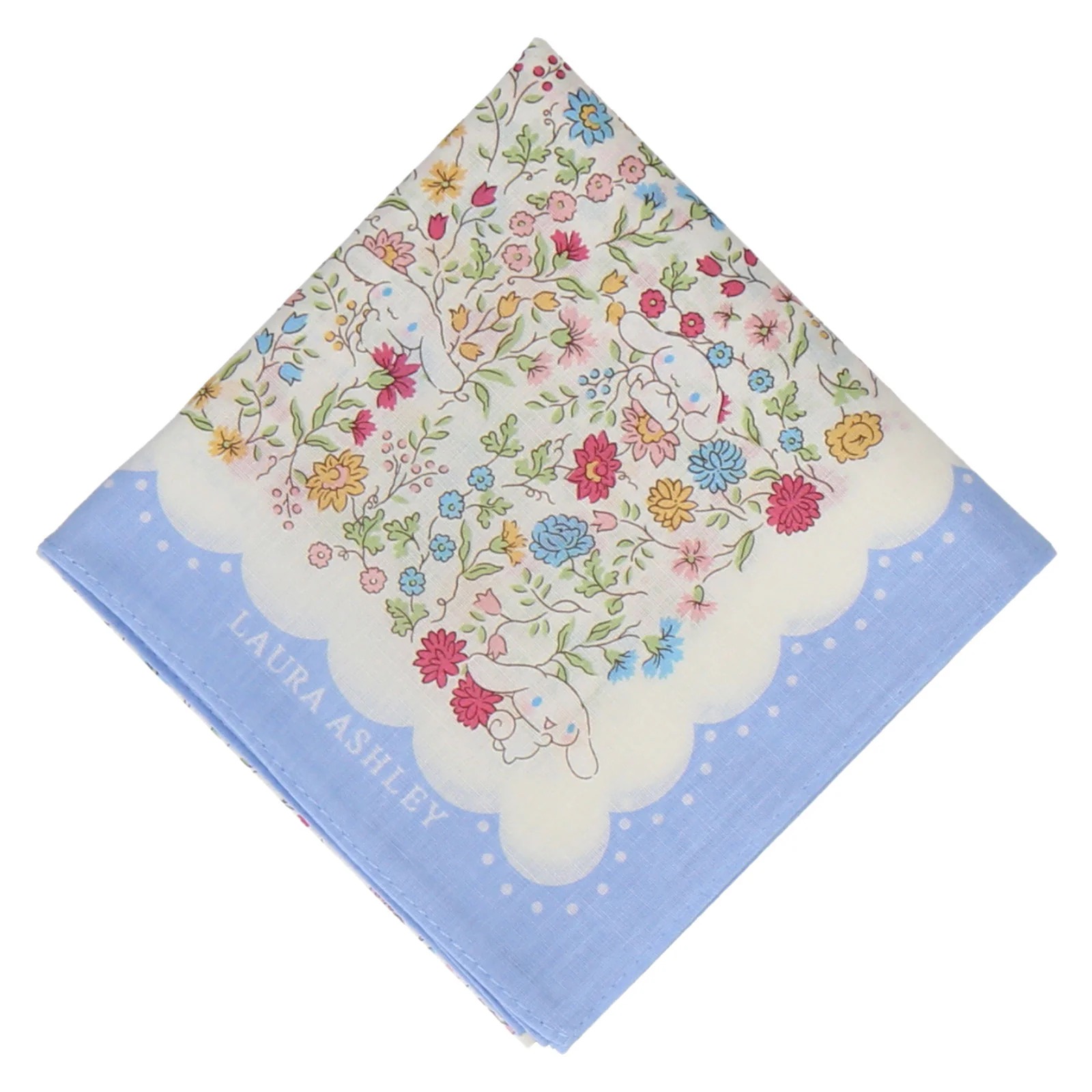 🎀【預訂】Laura Ashley x Sanrio 印花手帕 Cinnamoroll B