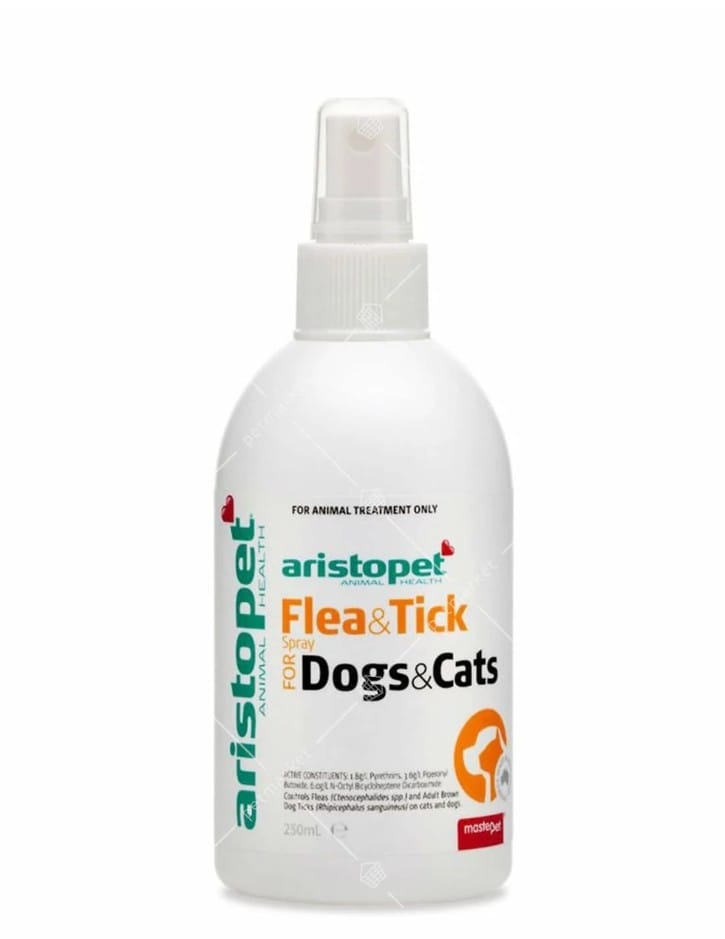 Aristopet澳洲 寵物殺蝨噴霧 AP Flea and Tick Spray with IGR 125ml (貓犬用) 