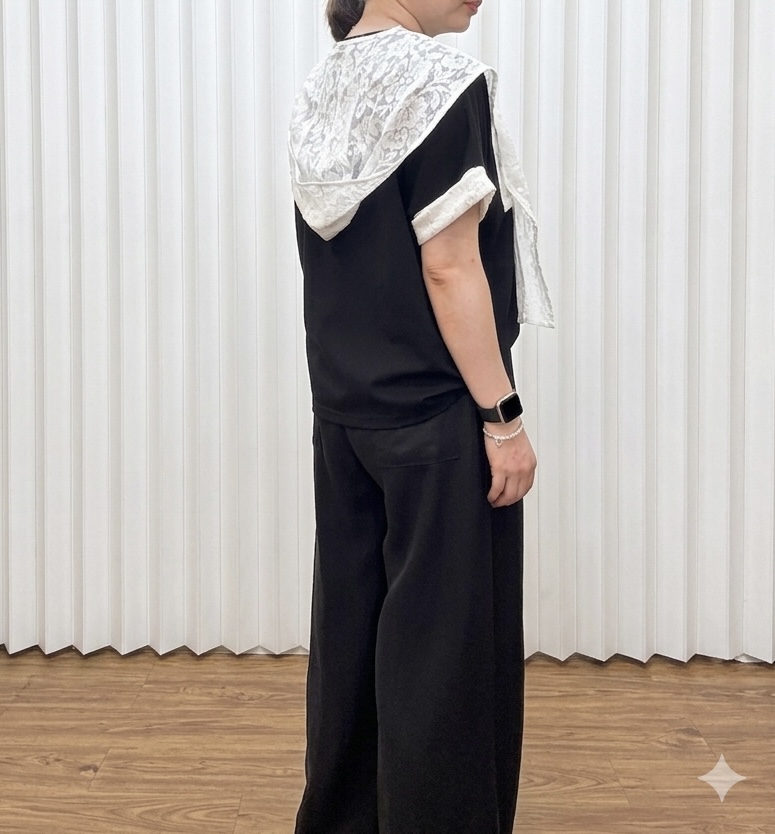 歐洲連帽披肩衫 M619421