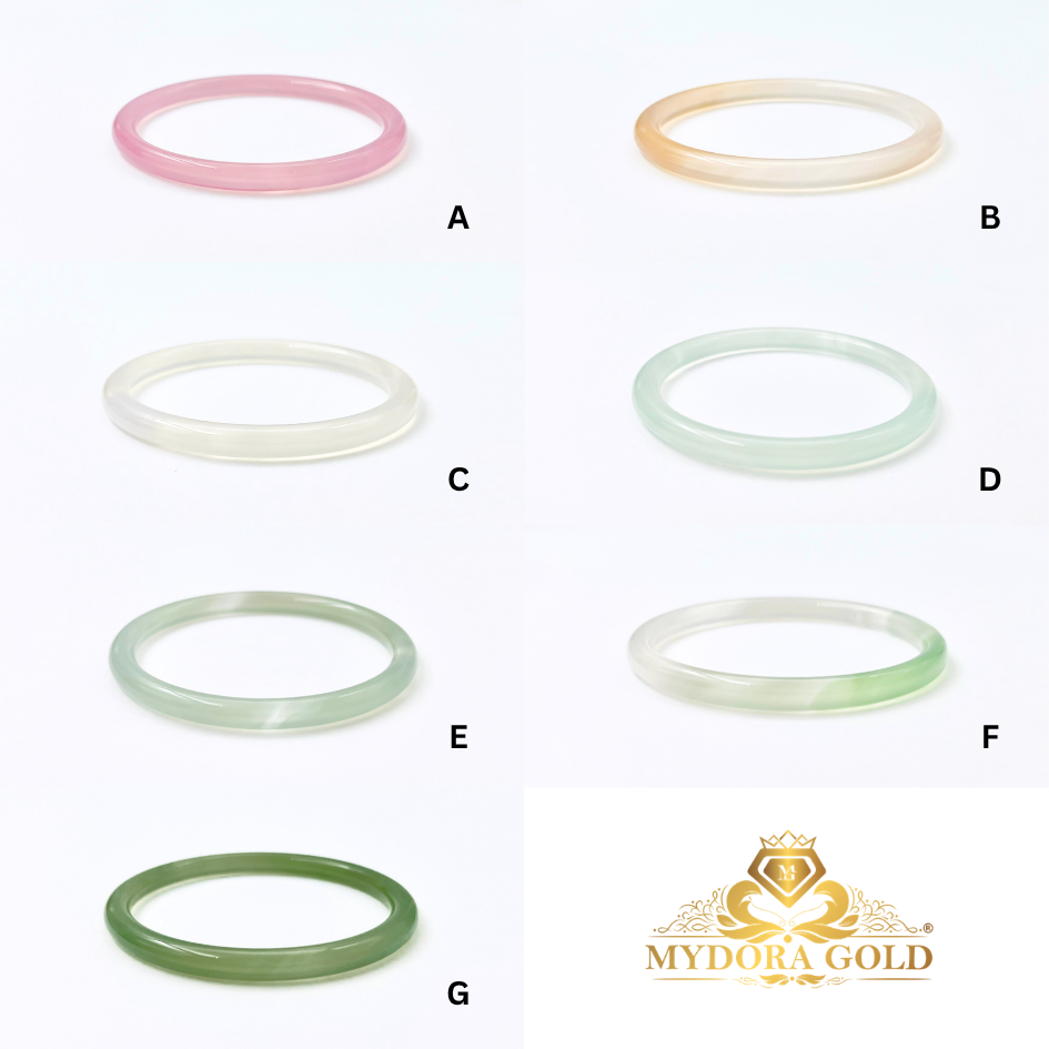 MYDORA Gelang Chalcedony Jade