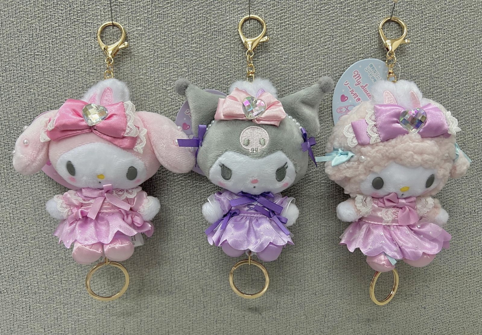 🎌日本直送🎌 Sanrio Bunnies Ballerina 易拉扣公仔吊飾