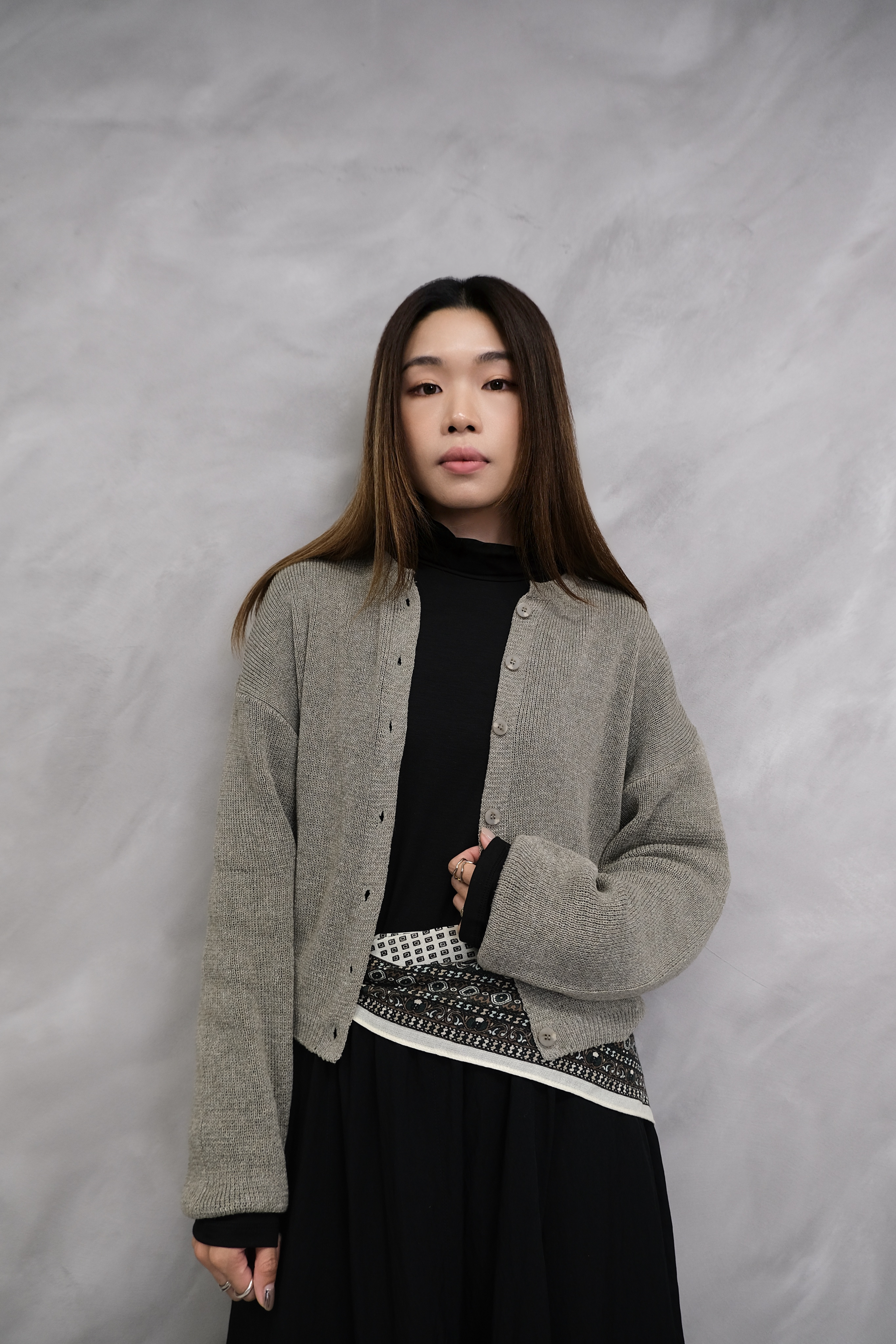 Aria Soft Touch Knit Cardigan #jk33