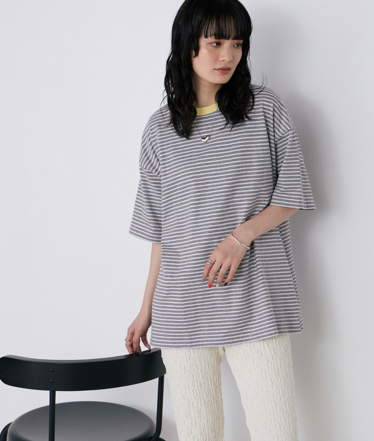 日本拼款間條衫