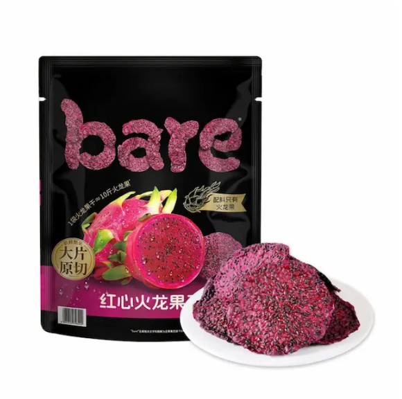 Bare 紅心火龍果乾 400g 平行進口