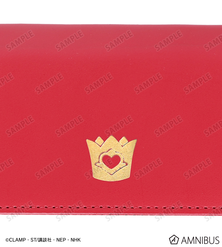 《Pre-Order》Leather Card Case｜Cardcaptor Sakura Ani-Art Aqua Label  (26SK33-P）