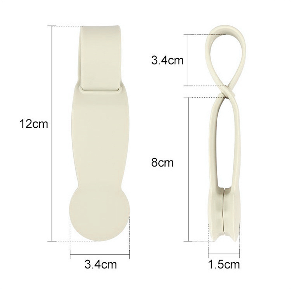 磁吸硅膠帽夾 米白 ZZ1836