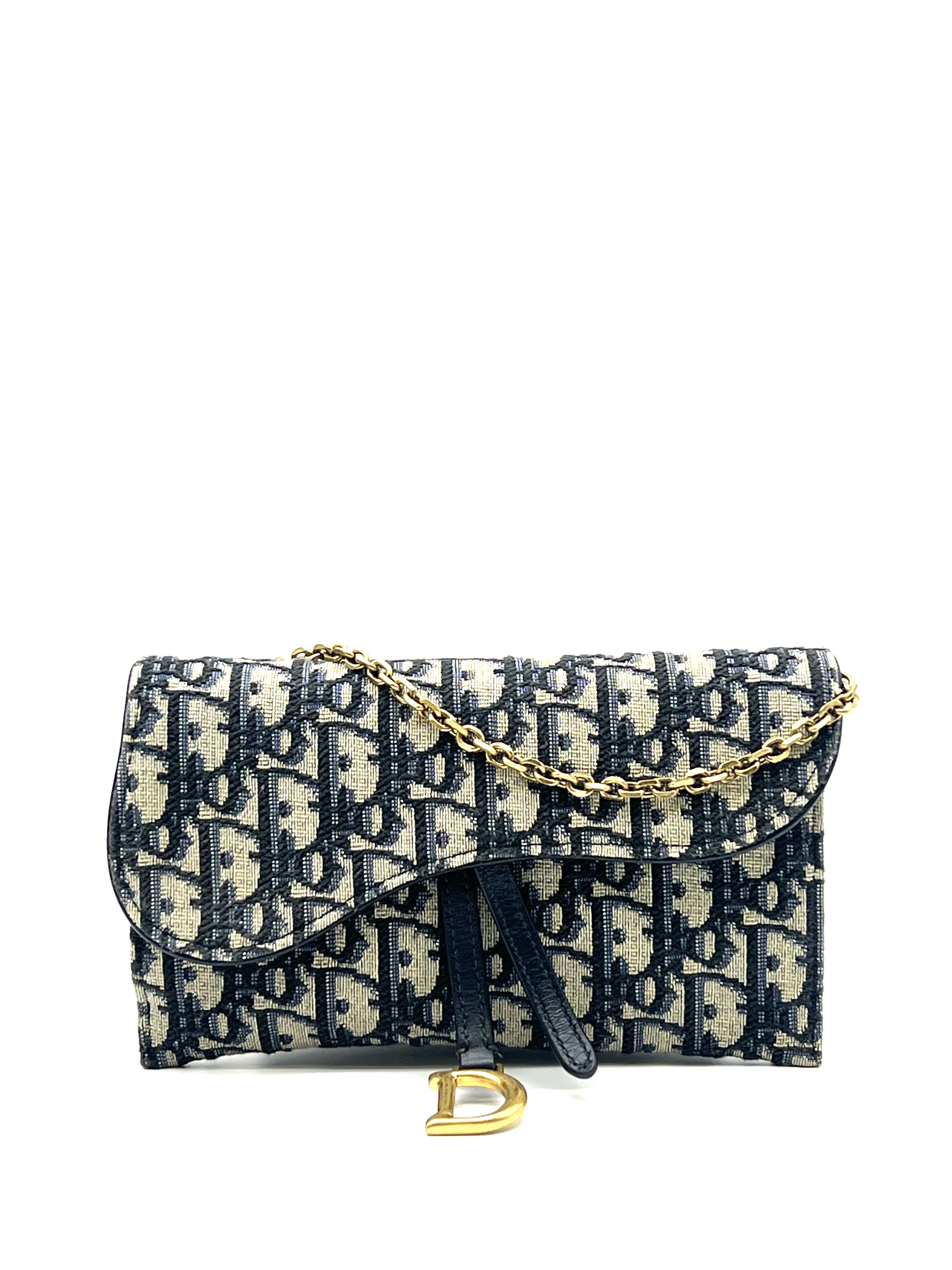 Pre-Owned DIOR Saddle Pouch with Chain / Product Code: 26050612
