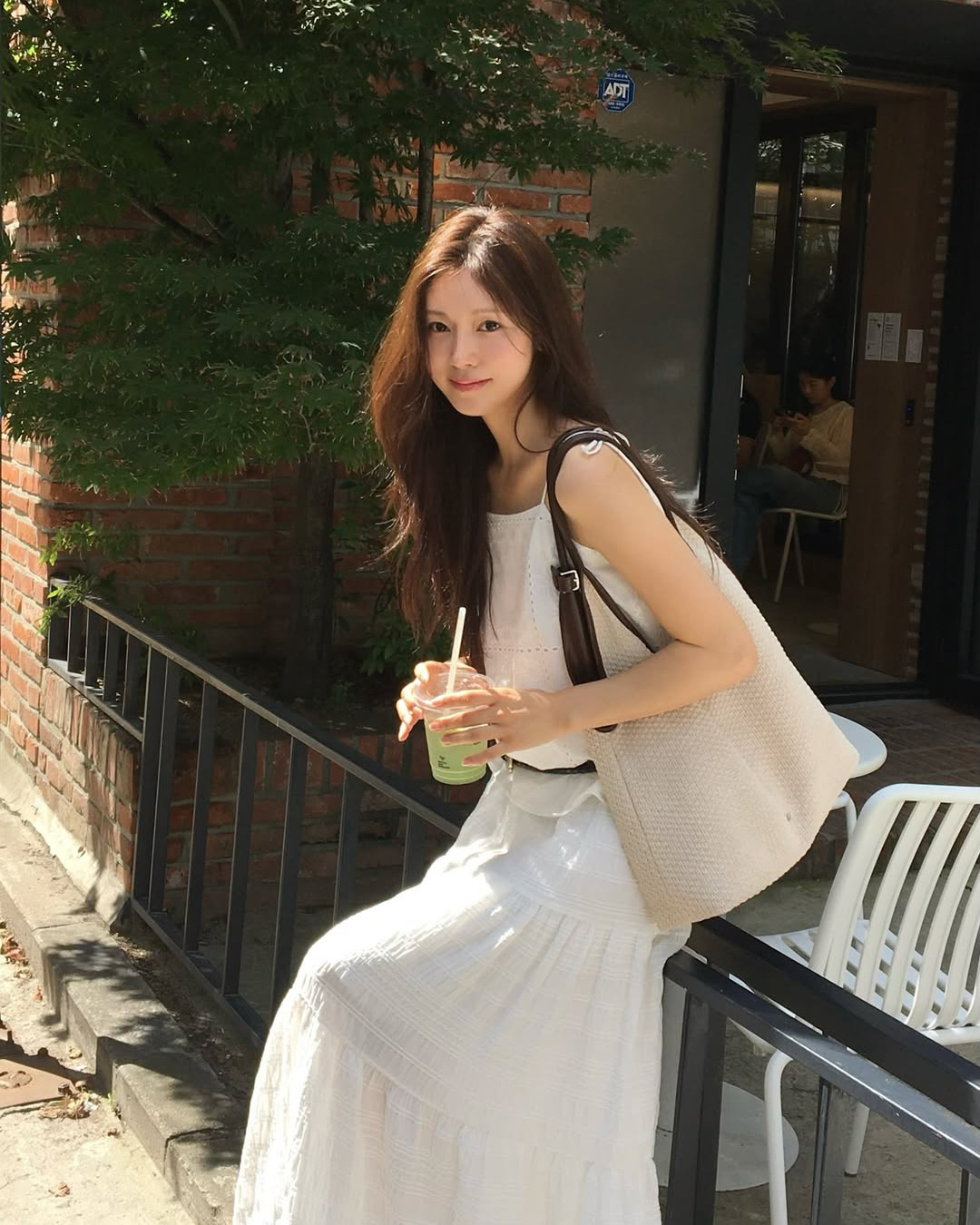 Stand oil Ringo Bag｜雙面手袋 (編織/皮革)