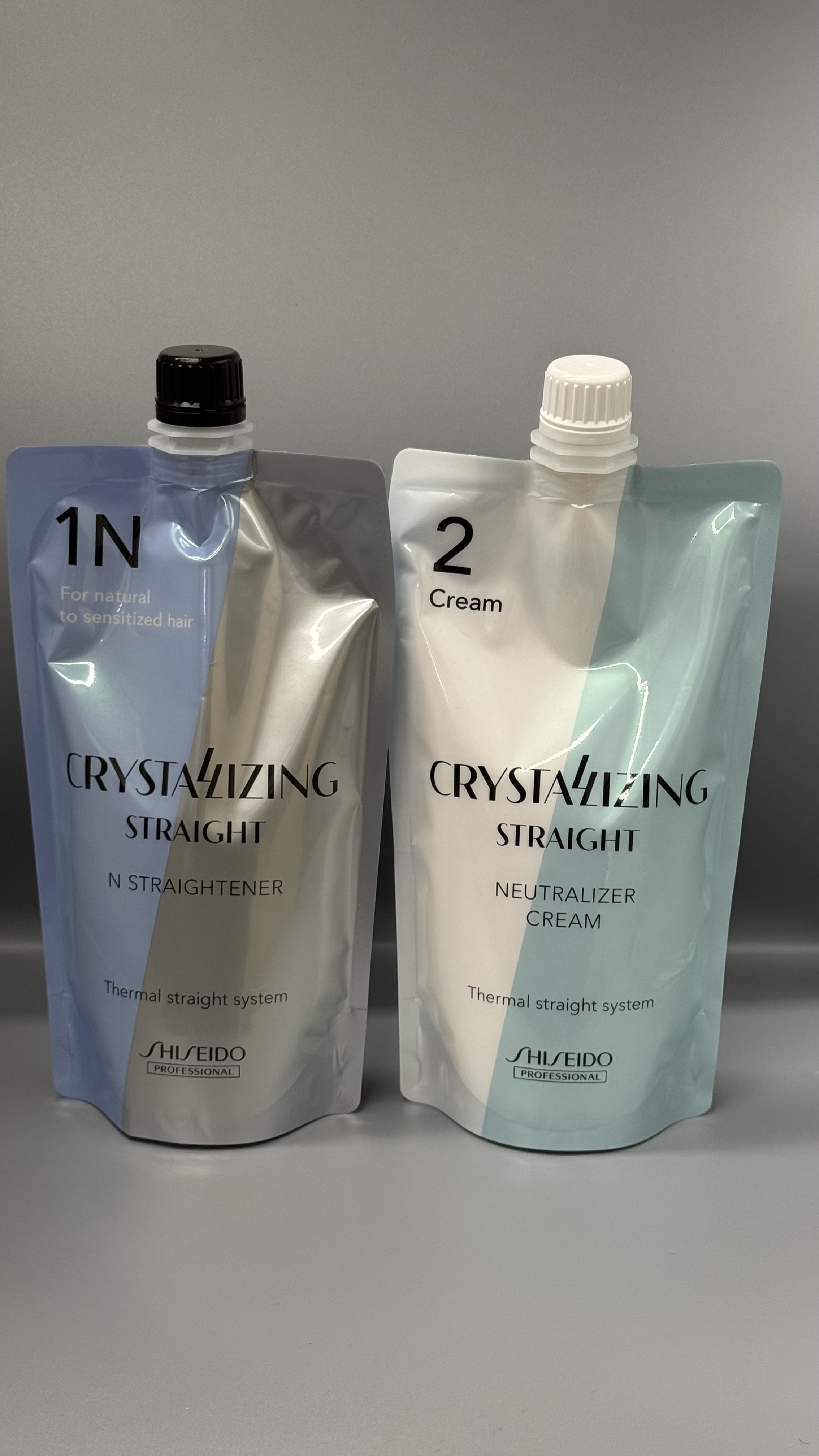 Shiseido 資生堂 Crystallizing Straight 1N 直髮劑 + 2 中和霜