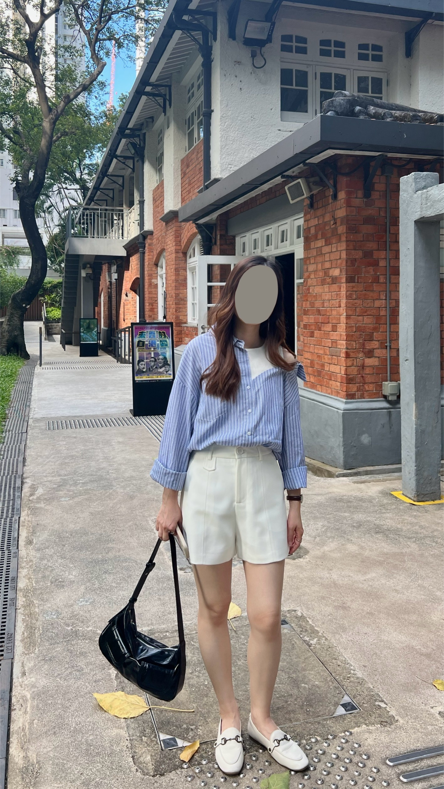 自留推薦假兩件恤衫 現貨