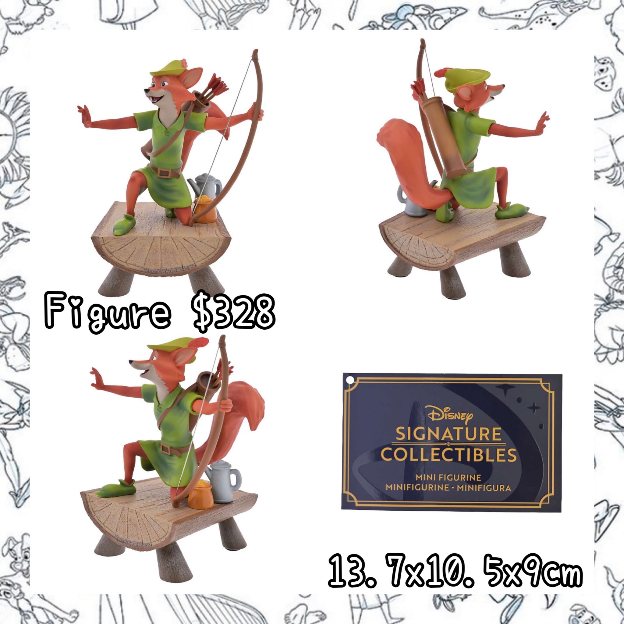 ：日本：DISNEY SIGNATURE COLLECTIBLES FIGURE