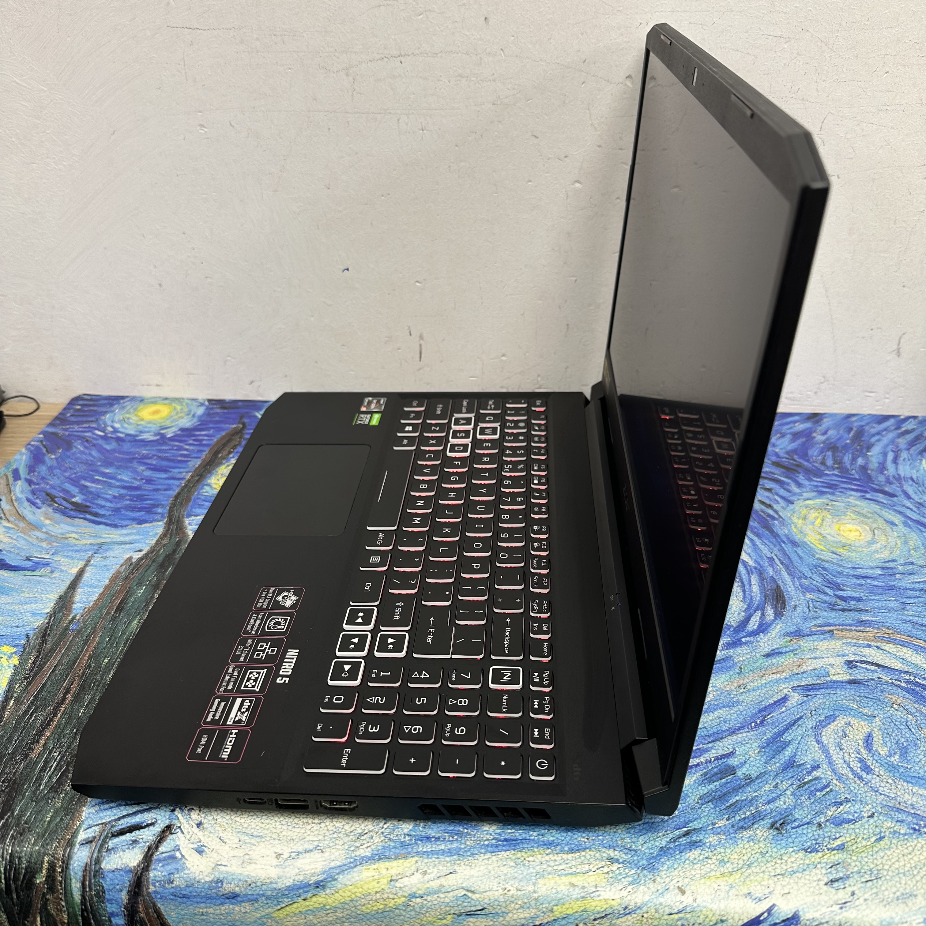 #6003 Acer Nitro AMD Ryzen 9 5900HX/8,16,32GB Ram/128,256,512GB,1TB SSD/RTX 3070/ 144Hz / Gaming Laptop / Notebook / PC / Movie / Netflix / YouTube / Music
