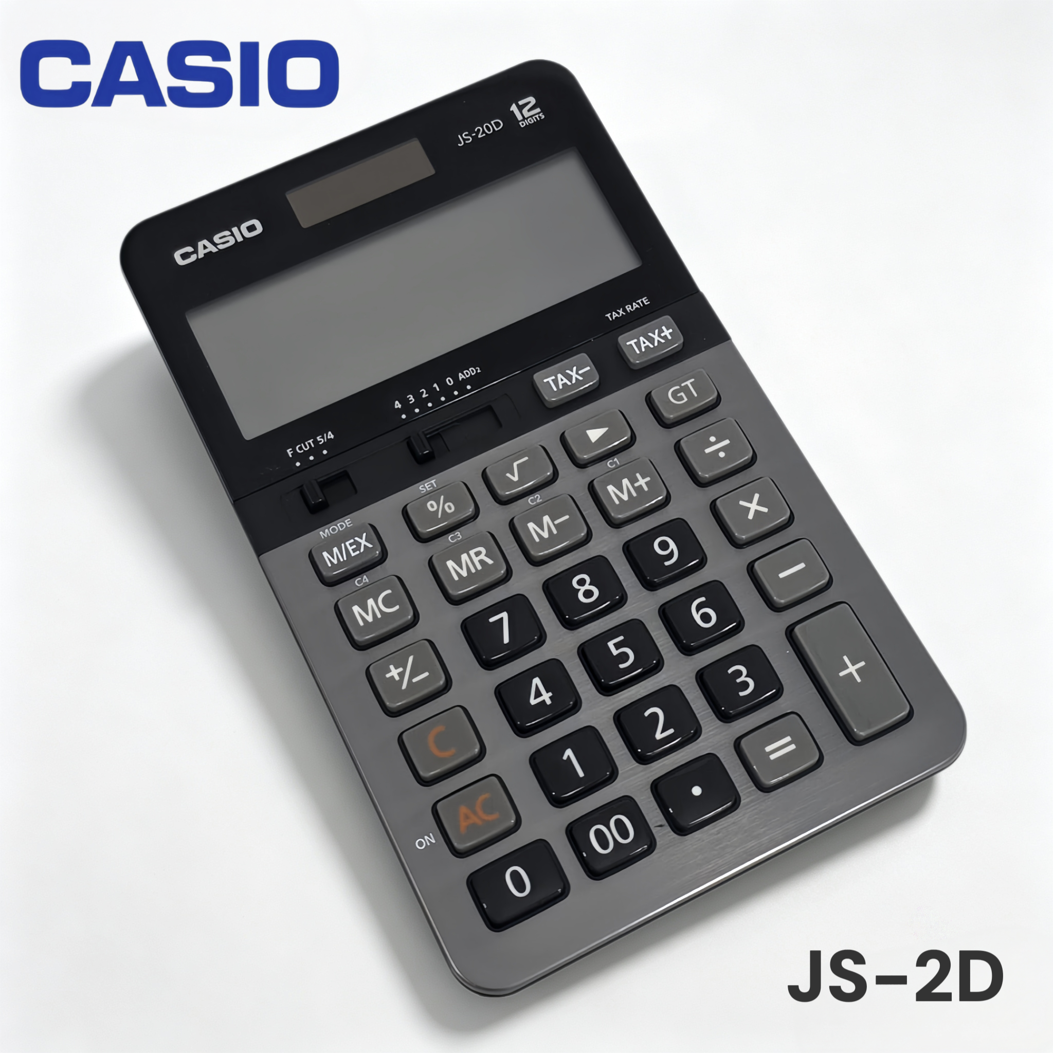 Casio JS-20D 專業型計算機(12位) 桌面便捷計數器