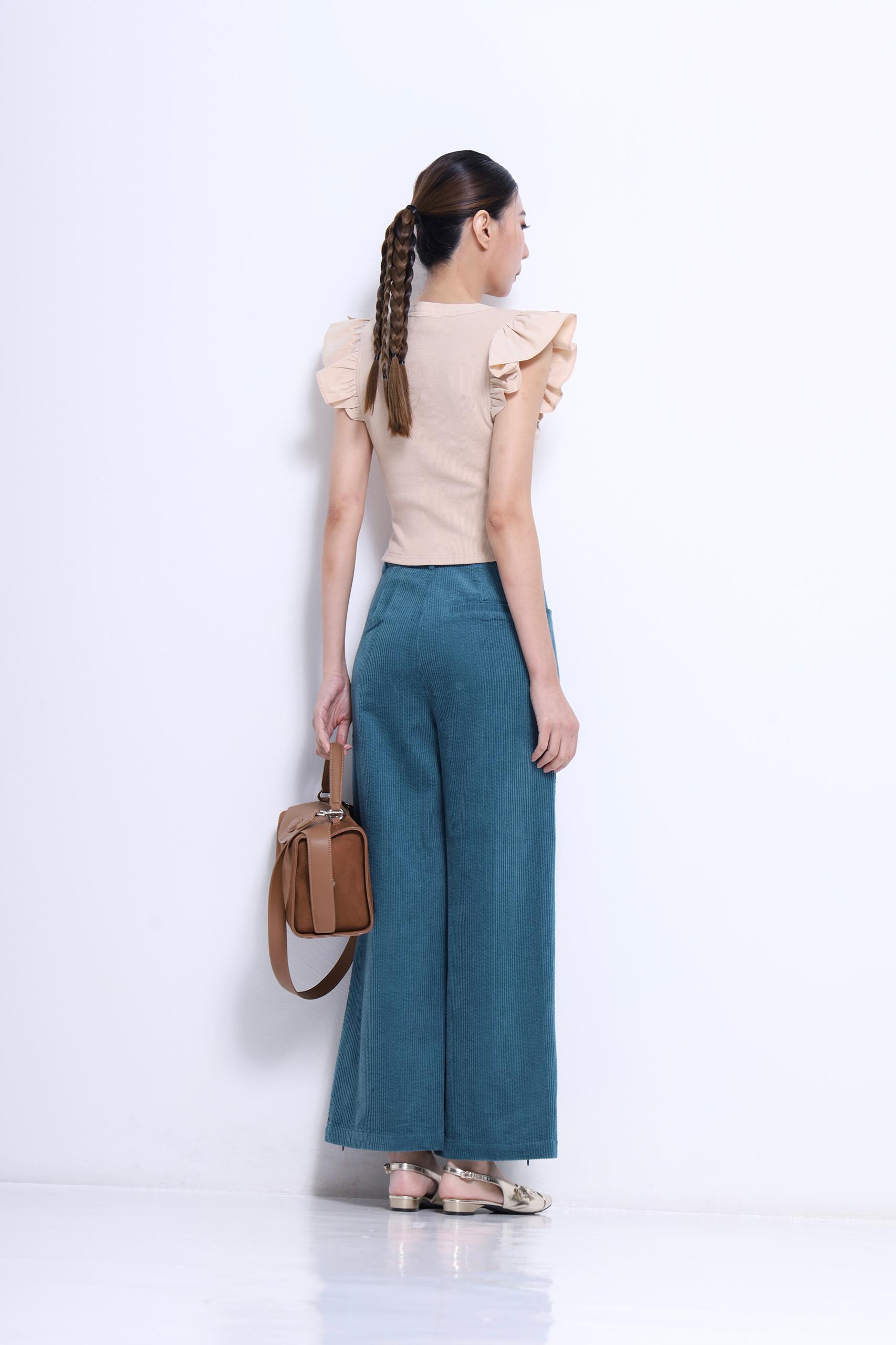 CP1626 VELVET LONG PANT