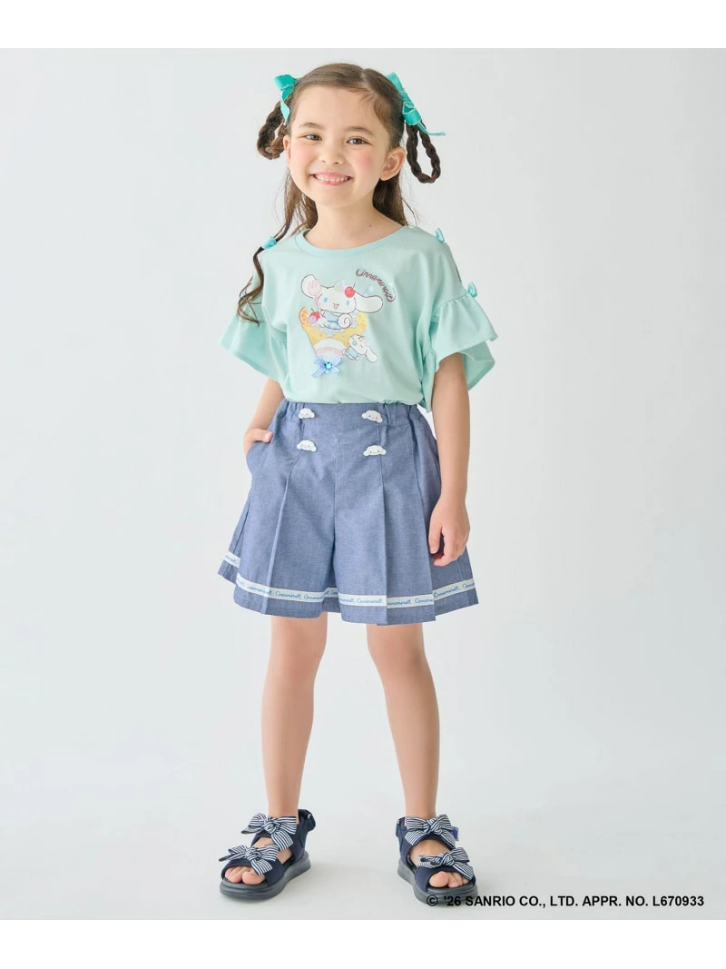 🆕【⭐訂購⭐】🇯🇵日本直送🌀#Sanrio 蝴蝶結 荷葉邊袖 露膚上衣［4款選］🌀 [ELHA-0009][260902]