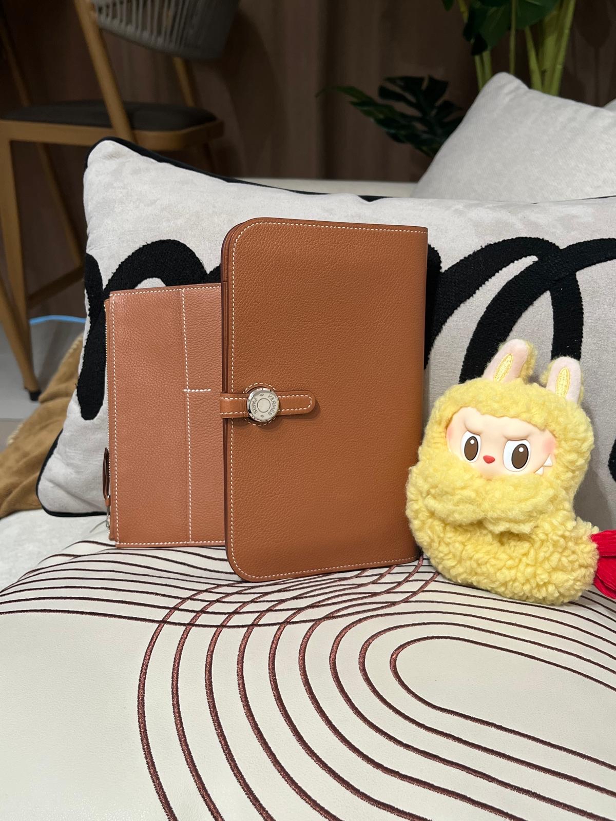 Hermes dogon duo WALLET ,STAMP U 100%Authentic ,unused 未使用品✅box 