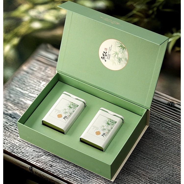 【清风恰几许·竹影入画来】清新自然风格茶礼品味红茶白茶礼盒套装