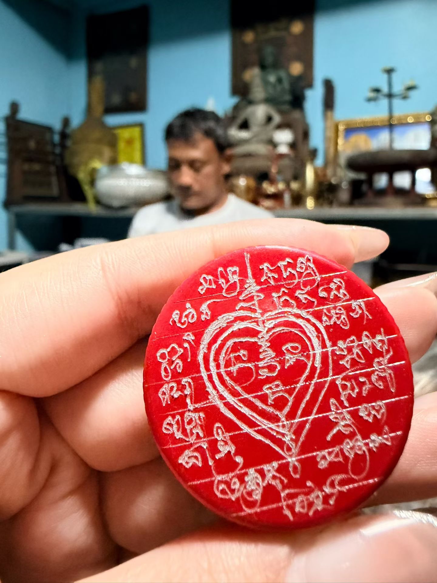 泰北古蘭納大佬 阿贊南迭「馬食能兮碰」ของมดือเสน่ห์ (古巴盤石徒弟）