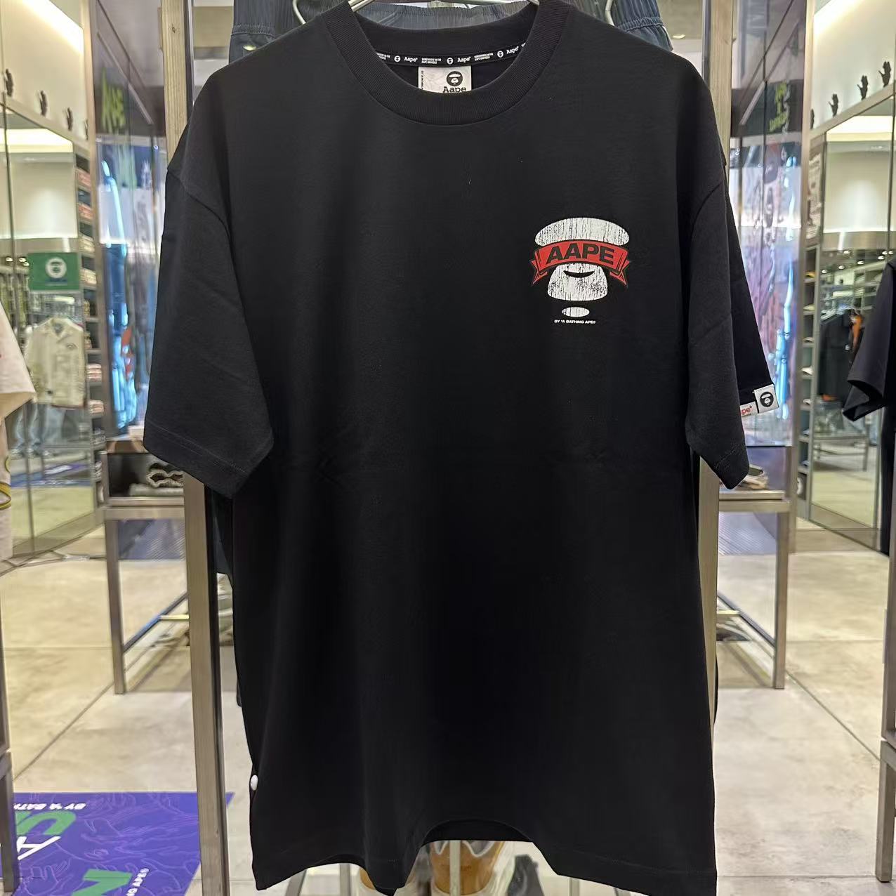 AAPE Relaxed fit AAPEUNVS graphic tee (1859) 寬鬆版