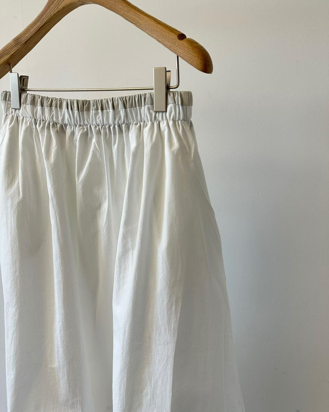 間色腰頭風褸料A-line裙