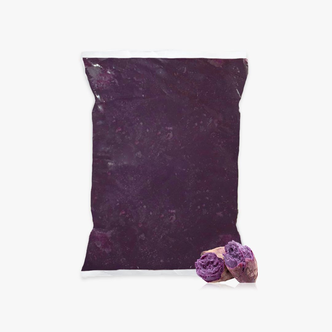 Frozen Purple Sweet Potato Paste [Unsweetened]