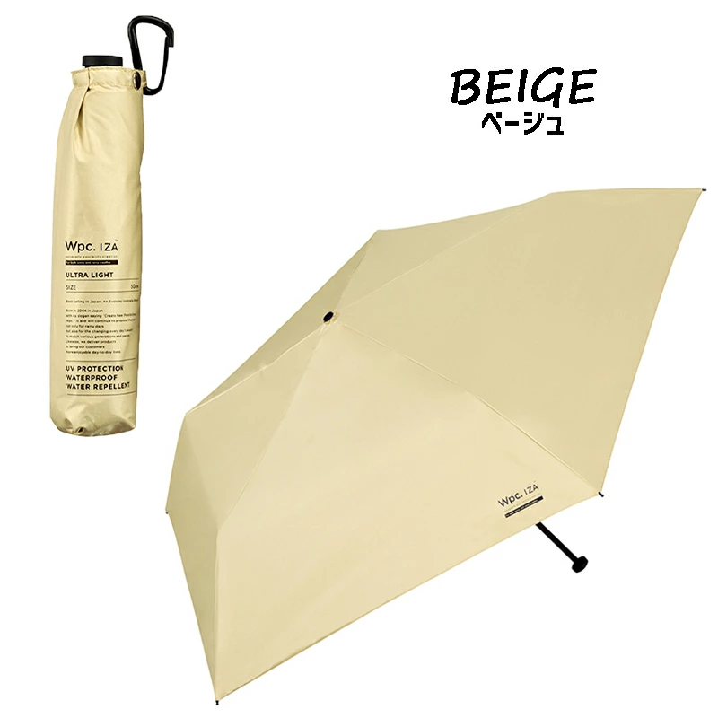 【Threads爆紅】日本直送 Wpc. IZA ULTRA LIGHT 超輕量降溫縮骨遮｜晴雨兩用・夏日降溫 14.7°C (128g)