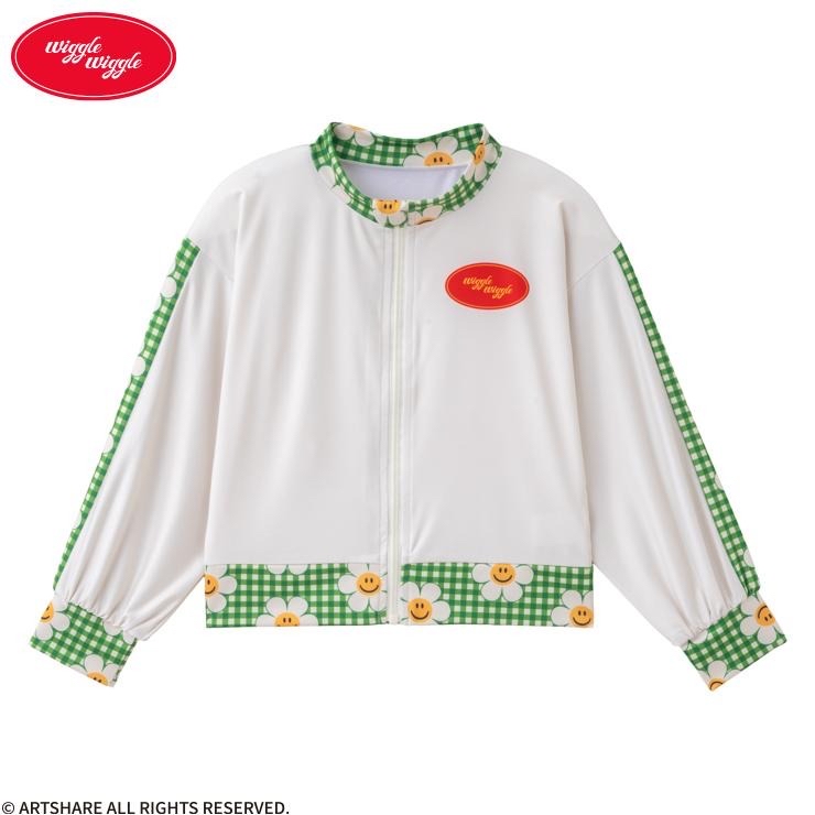 🇯🇵限時預訂 日本直送🇯🇵Wiggle Wiggle花花格紋防曬衣