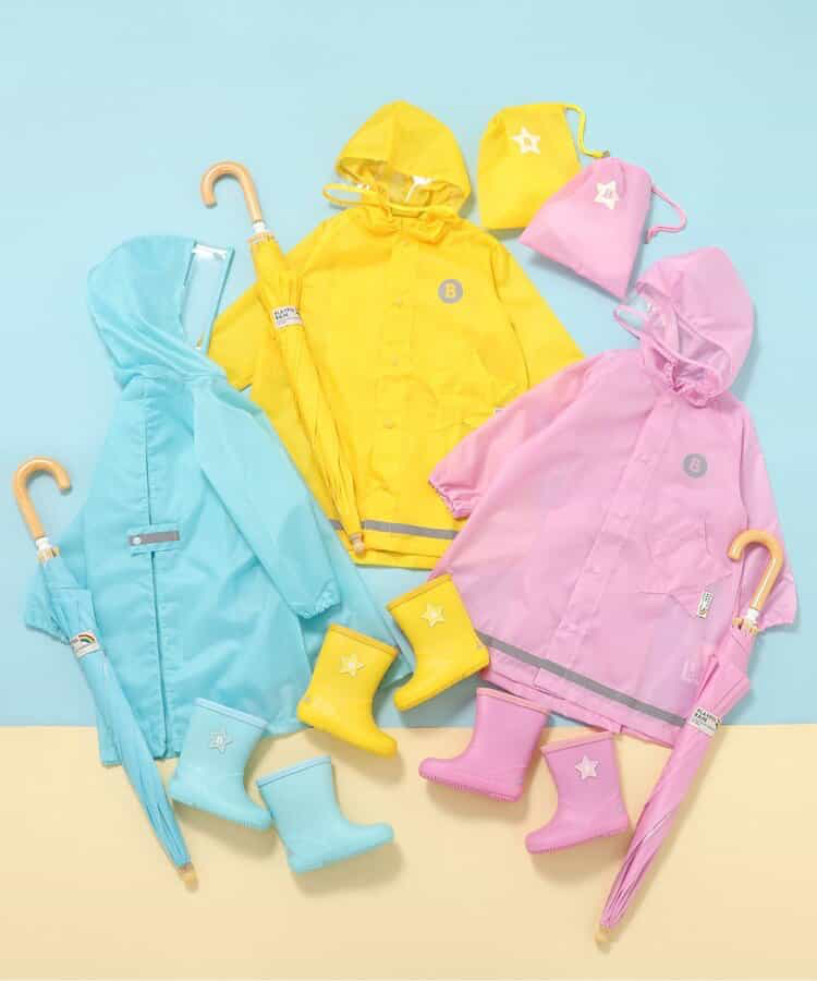 🇯🇵預訂 日本直送🇯🇵Breeze五色星星章兒童雨靴水靴