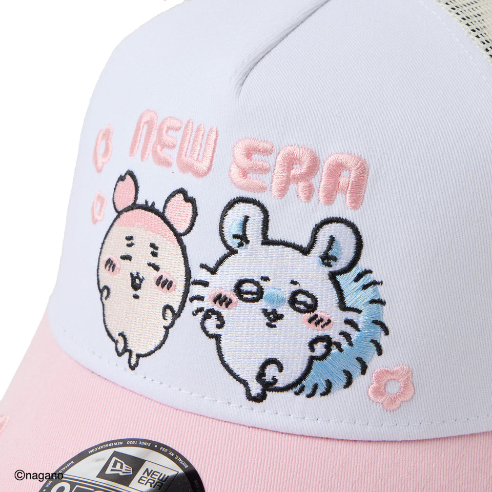 New Era Kids Youth 9FORTY A-Frame Tracker Chiikawa / Momonga Used Bookstore Pink