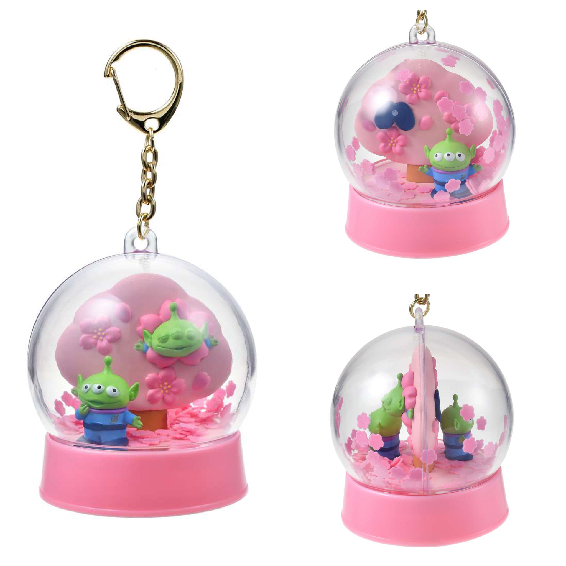 日本預訂📍日本迪士尼雙面櫻花場景鎖匙扣 10/2日本開售