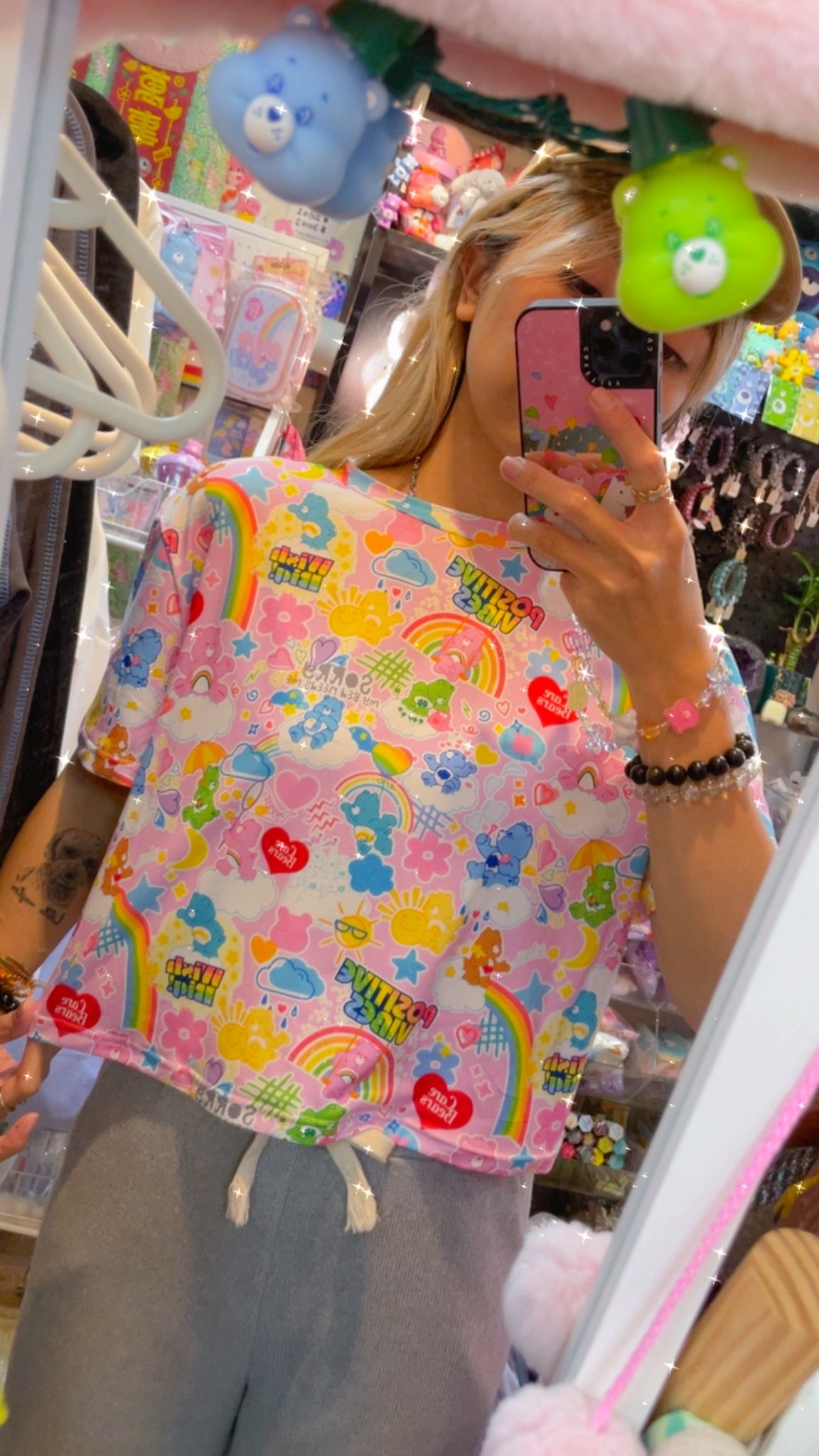 減價品🌈🐻印花短版上衣