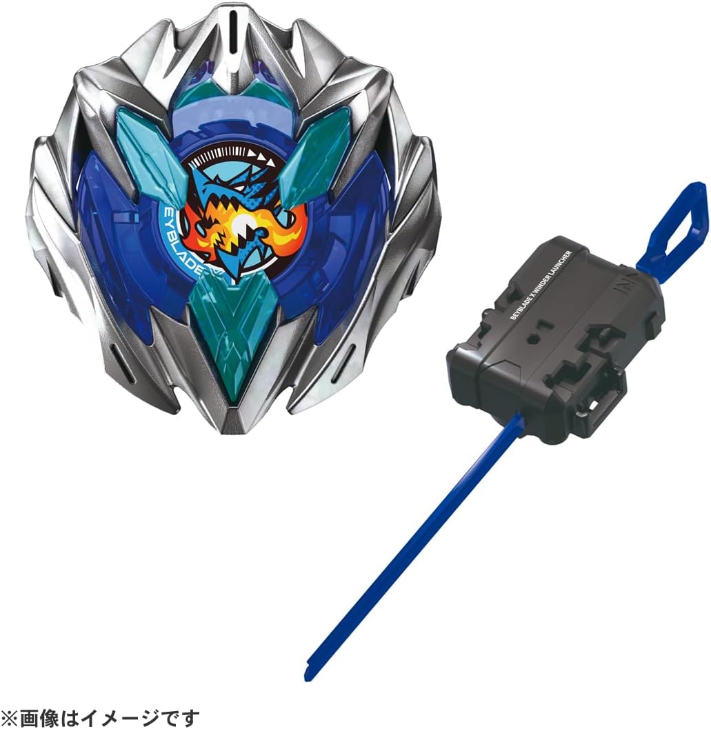 港版現貨 Takara Tomy 爆旋陀螺X Beyblade X - UX-01 蒼龍爆刃 1-60A 套裝 (附發射器)
