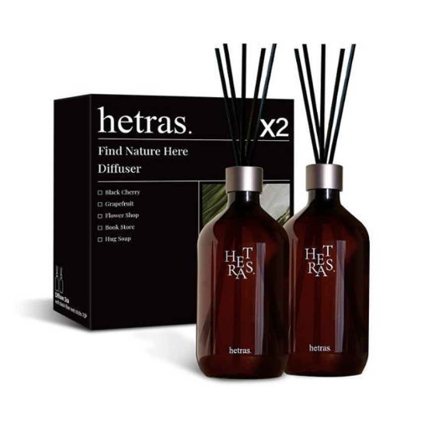 Hetras Premium Diffuser 高雅擴香器【500ml x 2】 
