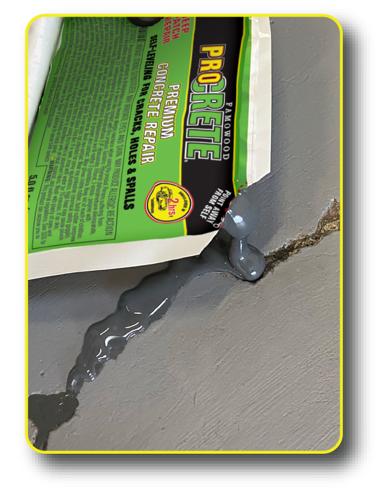 ProCRETE Premium Concrete Repair – SELF LEVELING 高級混凝土修補劑 – 自流平