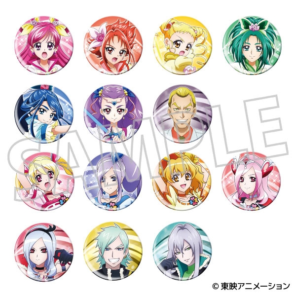 光之美少女 YES 5GoGo & 幸福精靈 Fresh PreCure 角色襟章系列 #P-PCG1035 [movic] (PRE-ORDER) [2026/06]