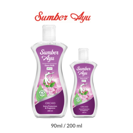 Sumber Ayu Pembersih Kewanitaan Daun Sirih 90ml/200ml - Orchid