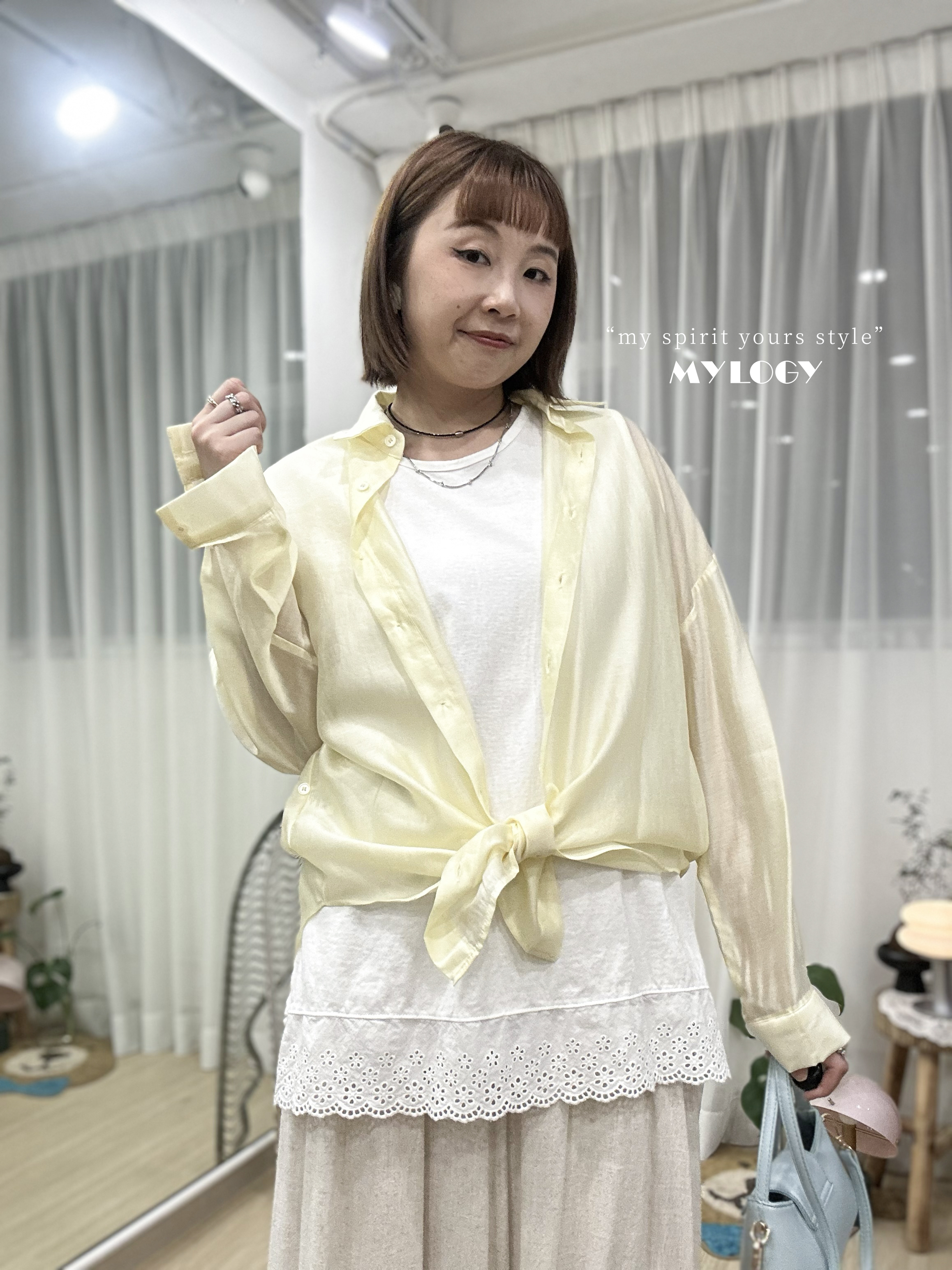 重點係下邊～完美裙邊超百變基本款背心 PS0002 - 白色 White