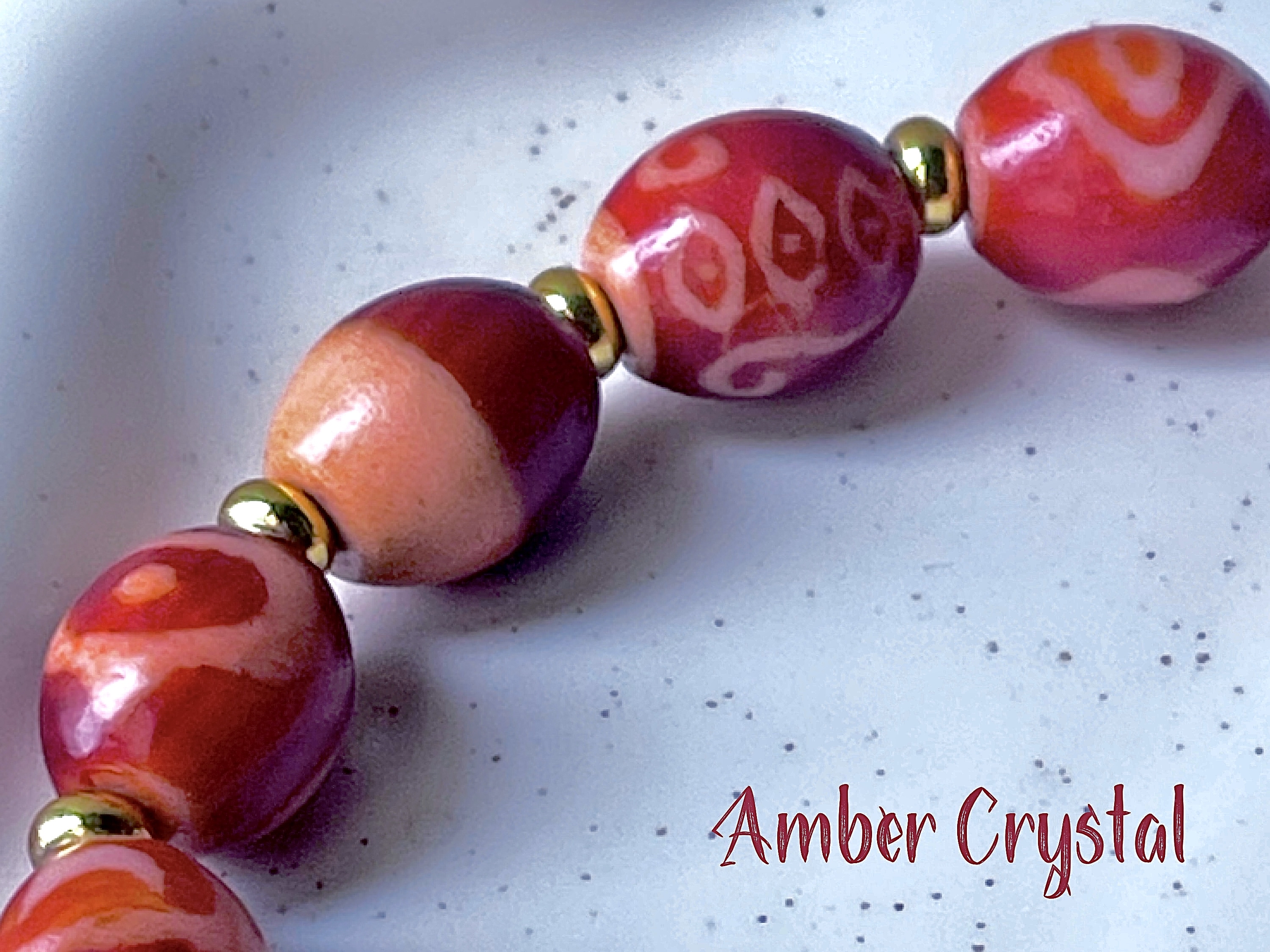 紅肉多寶達絡天珠