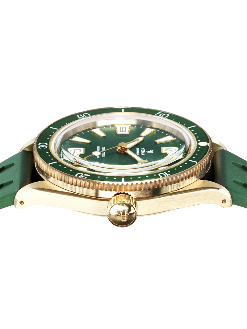 YEMA - Skin Diver Slim Bronze CMM.20 - 12.26.20.34.ZN.U4 Green