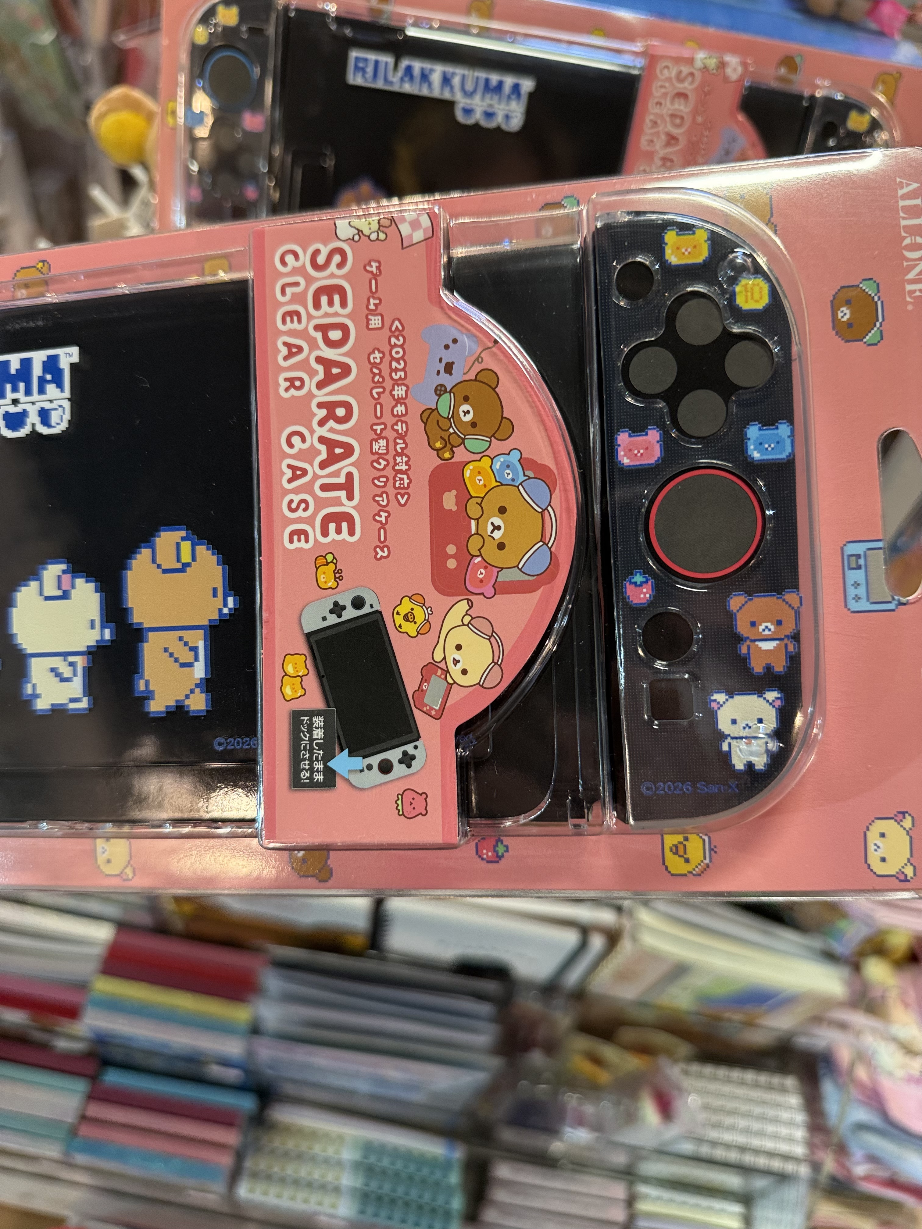 《現貨》全新日本限定 Rilakkuma Switch2 透明保護殼