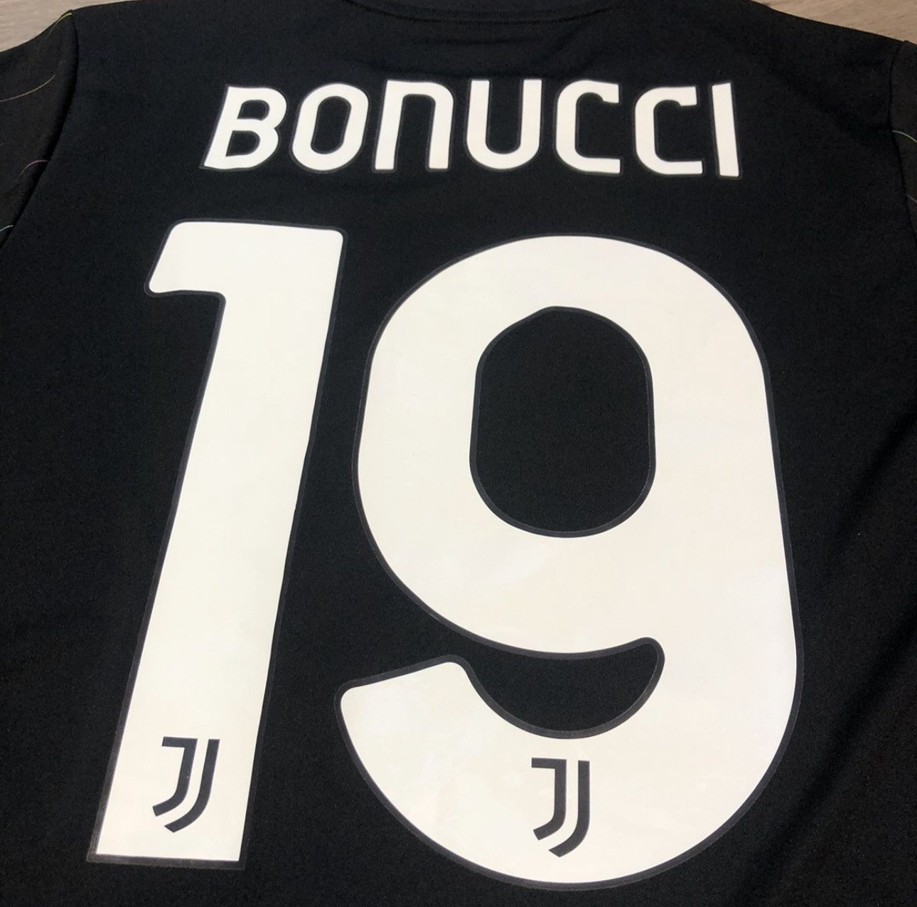 juventus 22/23 C/L away shirt  #19 bonucci